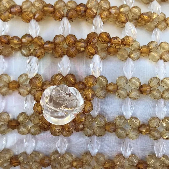 Vintage Beaded Bag🧡 - Picture 6 of 11